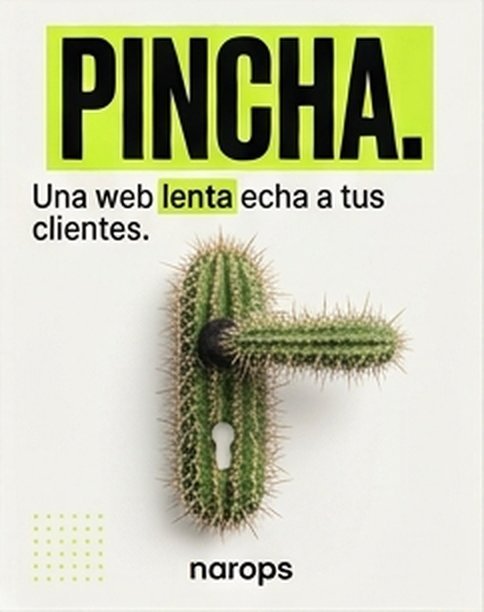 Post: Pincha. Una web lenta echa a tus clientes.